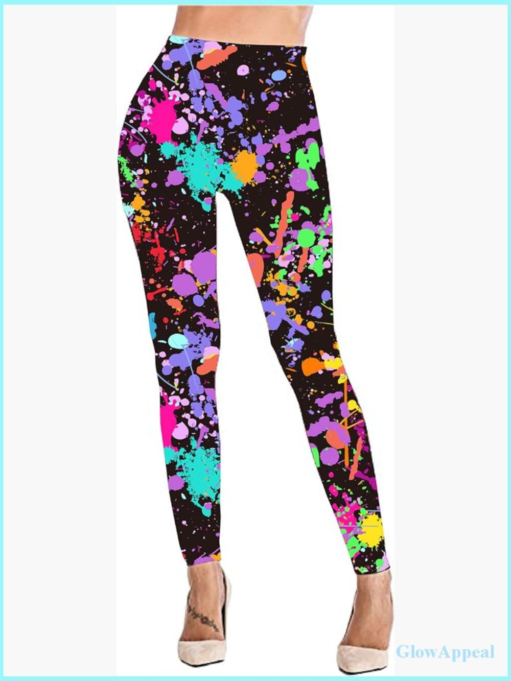 Soft Cat Leggings High Waisted Stretchy Yoga Pants